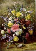 unknow artist Floral, beautiful classical still life of flowers.105 Spain oil painting artist